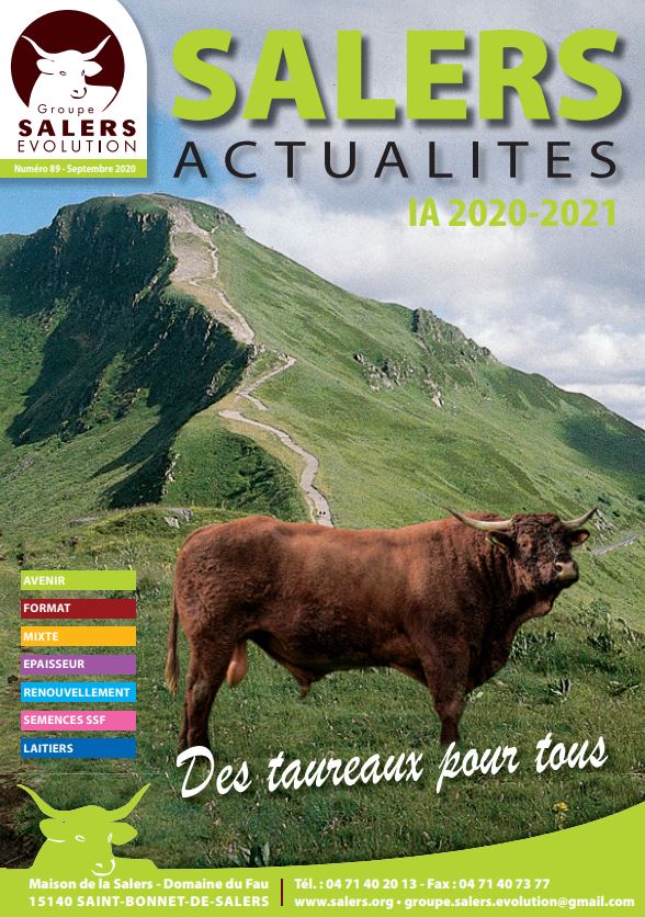 Page de couverture Catalogue IA 2020