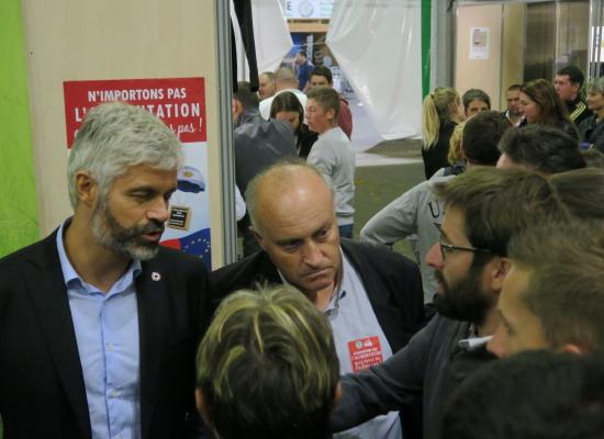 échange avec L. Wauquiez