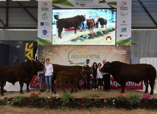 podium Jannu Marie et Pépito Marceau