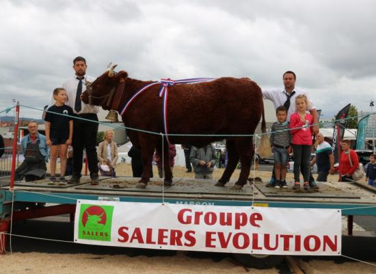 Championne Jeunes Femelles Nelly Gaec d'Enroussou ©AnthonyR