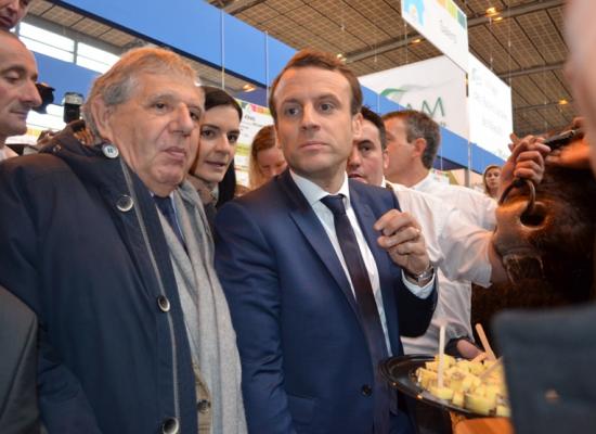 Visite d'Emmanuel MACRON