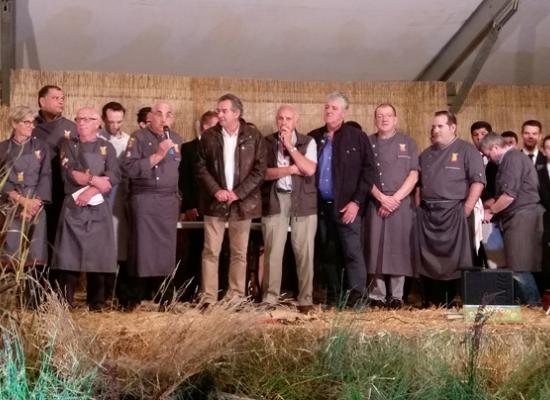 repas gastronomique avec les toques d'auvergne