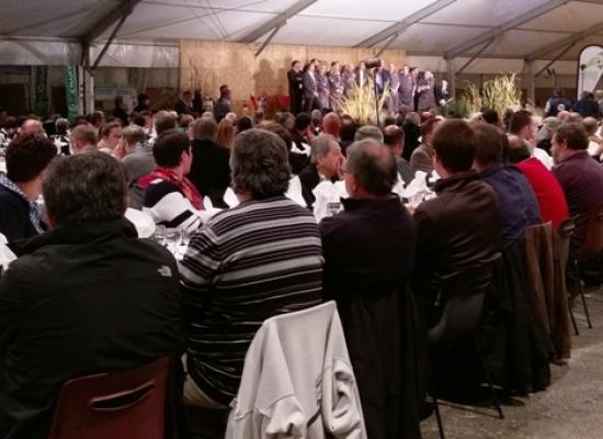 repas gastronomique avec les toques d'auvergne